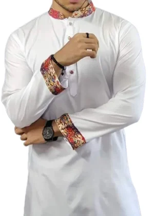 look style white punjabi